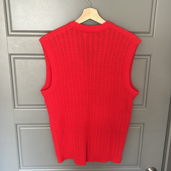 Vintage Acrylic Sweater Vest - Picture 2 of 6